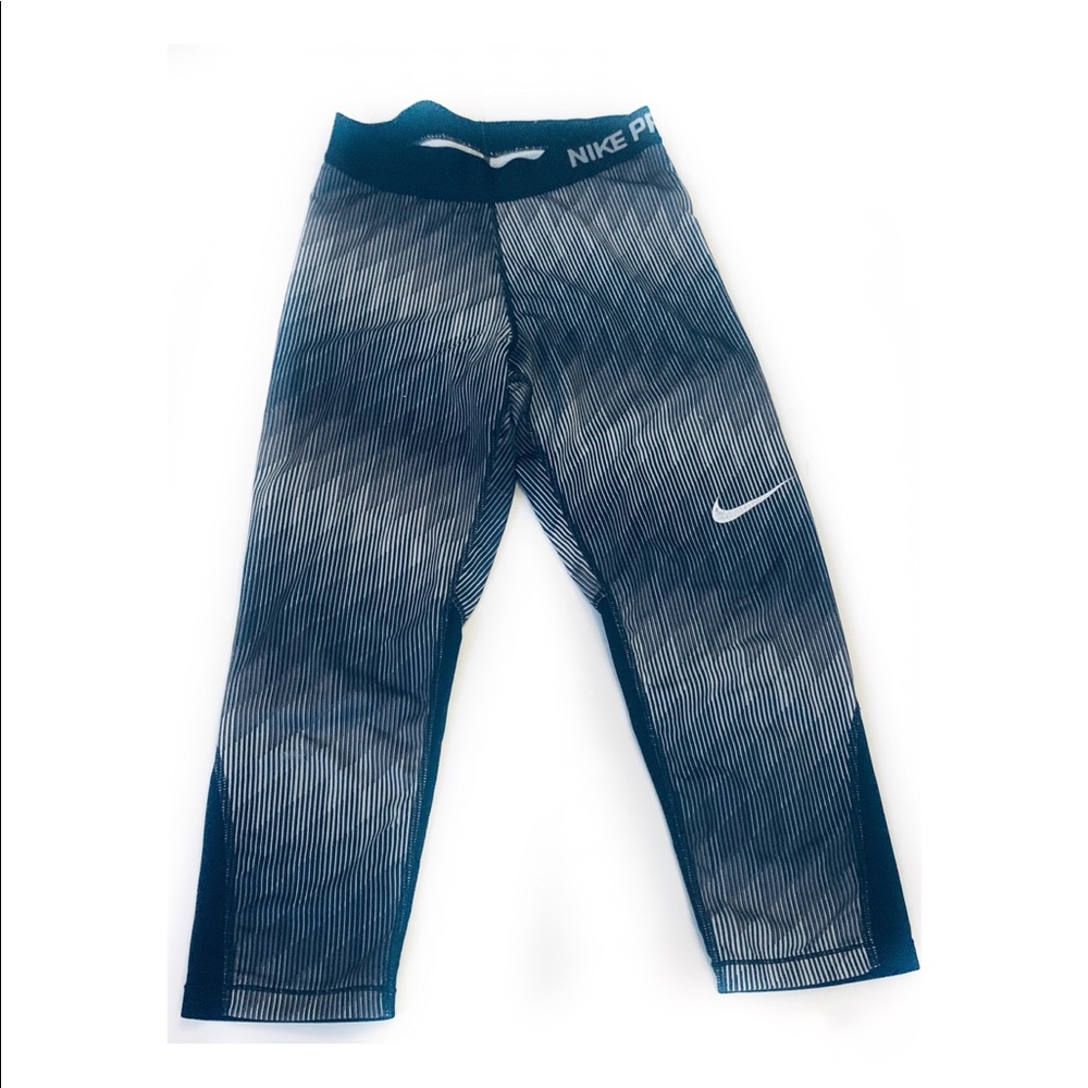 Nike Pro S Black Capri Ombre Gradient